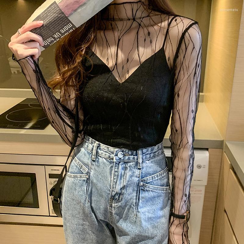 Women's Blouses Women's & Shirts Summer Women Casual Mesh Pattern Blouse Tops Girls Lace See Through Shirt For Female Black White, Beige
Women's Blouses Women's & Shirts Summer Women Casual Mesh Pattern Blouse Tops Girls Lace See Through Shirt For Female Black White, Beige