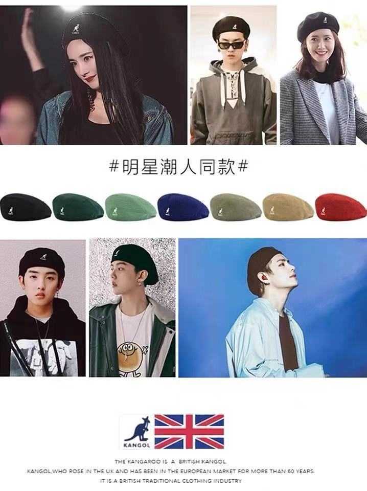 Kangols Ball Caps black Designer kangaroo beret for men and women summer thin hat fashionable ins reverse PVWB, Black mesh white label
Kangols Ball Caps black Designer kangaroo beret for men and women summer thin hat fashionable ins reverse PVWB, Black mesh white label
