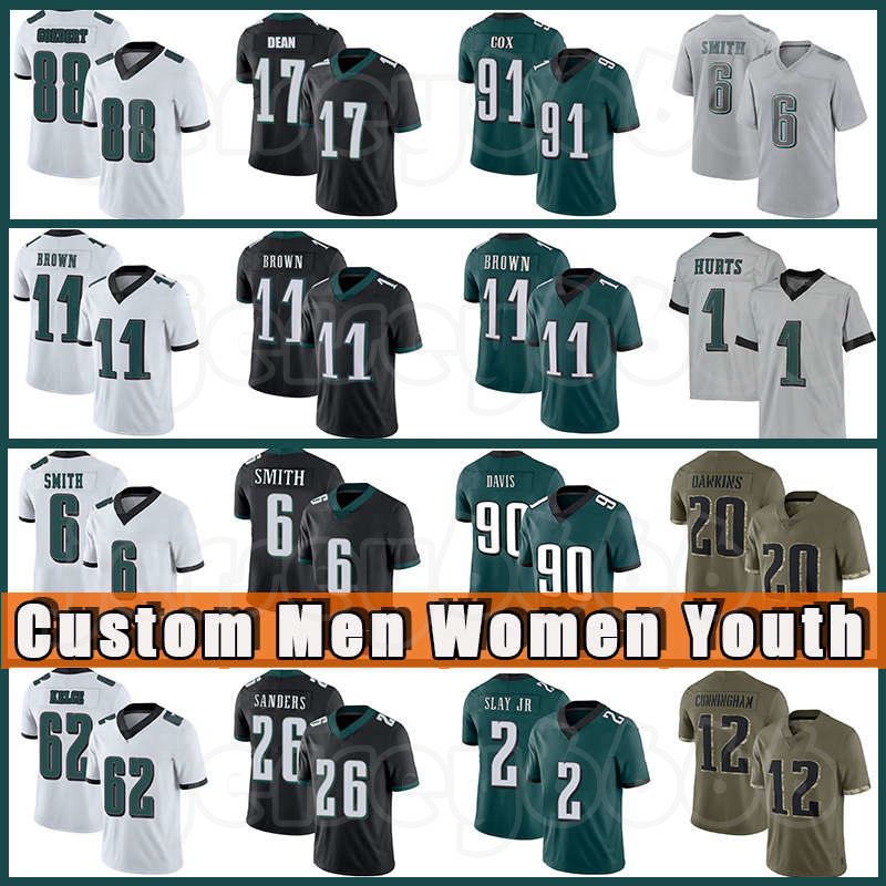A.J. Brown DeVonta Smith Football Jalen Hurts Jerseys Jason Kelce Darius Slay Jr Brandon Graham Gardner Minshew Davis Josh Sweat Dean Mailata Goedert Landon Dickerson, Custom men 2022(laoying)
A.J. Brown DeVonta Smith Football Jalen Hurts Jerseys Jason Kelce Darius Slay Jr Brandon Graham Gardner Minshew Davis Josh Sweat Dean Mailata Goedert Landon Dickerson, Custom men 2022(laoying)