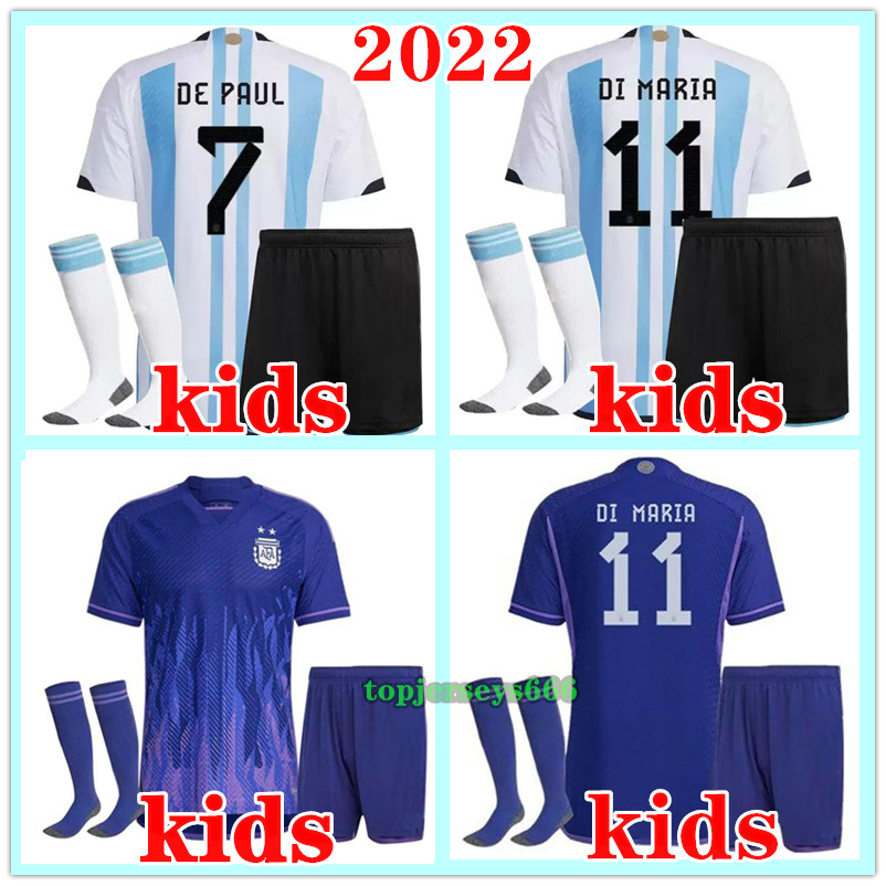 2022 2023 Argentina soccer Jersey kids football kit 22 23 MAC ALLISTER DYBALA DI MARIA MARTINEZ DE PAUL MARADONA jerseys football shirt kits, Kids (no socks)
2022 2023 Argentina soccer Jersey kids football kit 22 23 MAC ALLISTER DYBALA DI MARIA MARTINEZ DE PAUL MARADONA jerseys football shirt kits, Kids (no socks)