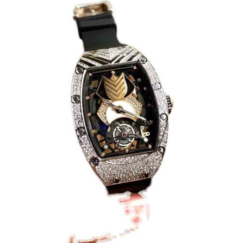 multi-function SUPERCLONE watches wristwatch Luxury richa milles designer Lady goddess full automatic mechanical watch with diamond leather 7N72, Black
multi-function SUPERCLONE watches wristwatch Luxury richa milles designer Lady goddess full automatic mechanical watch with diamond leather 7N72, Black