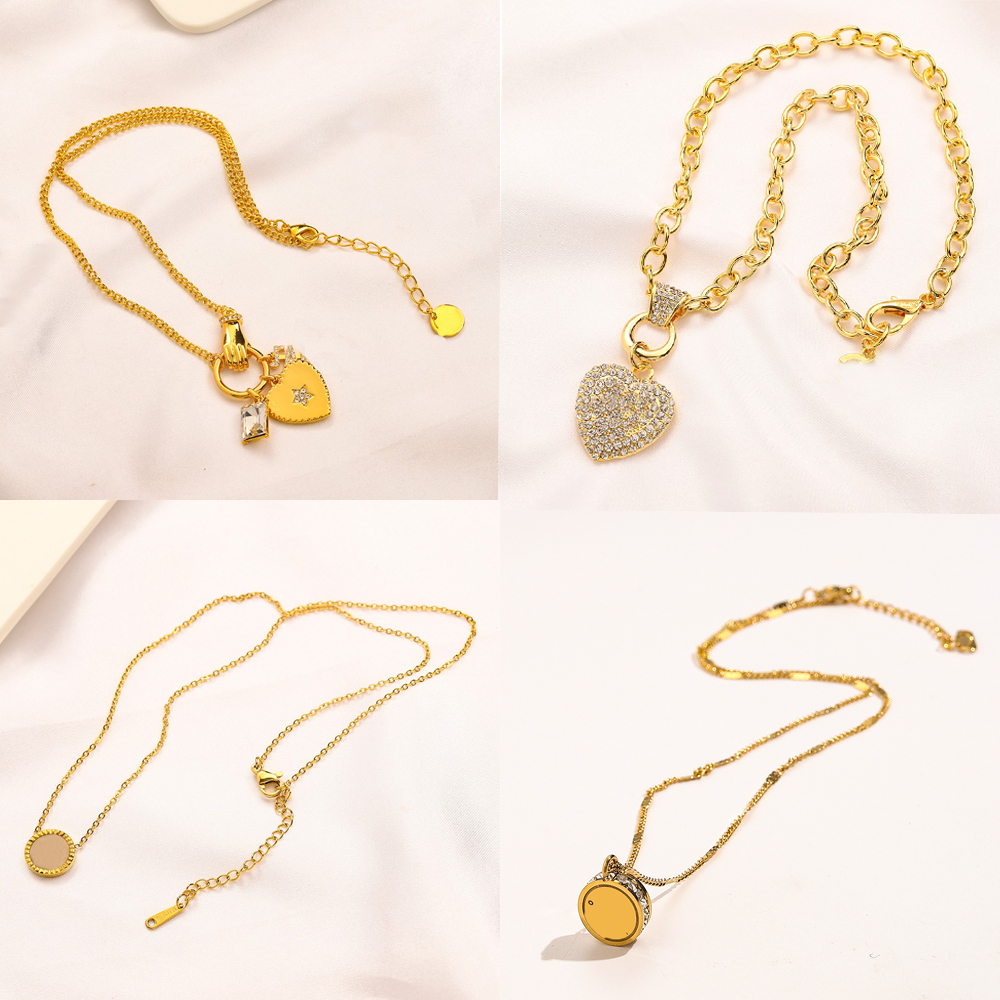 23ss 20style Brand Designers Letter Necklaces Never Fading 18K Gold Plated Stainless Steel Choker Chain Jewelry Fashion Accessorie
23ss 20style Brand Designers Letter Necklaces Never Fading 18K Gold Plated Stainless Steel Choker Chain Jewelry Fashion Accessorie