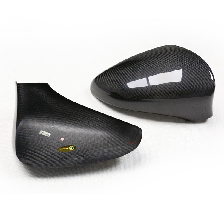 Car Mirrors For Lexus ES/IS/GS /RC/CT200 Dry Carbon Fiber Rearview Mirror Cover Upgrade Housing Caps Cover