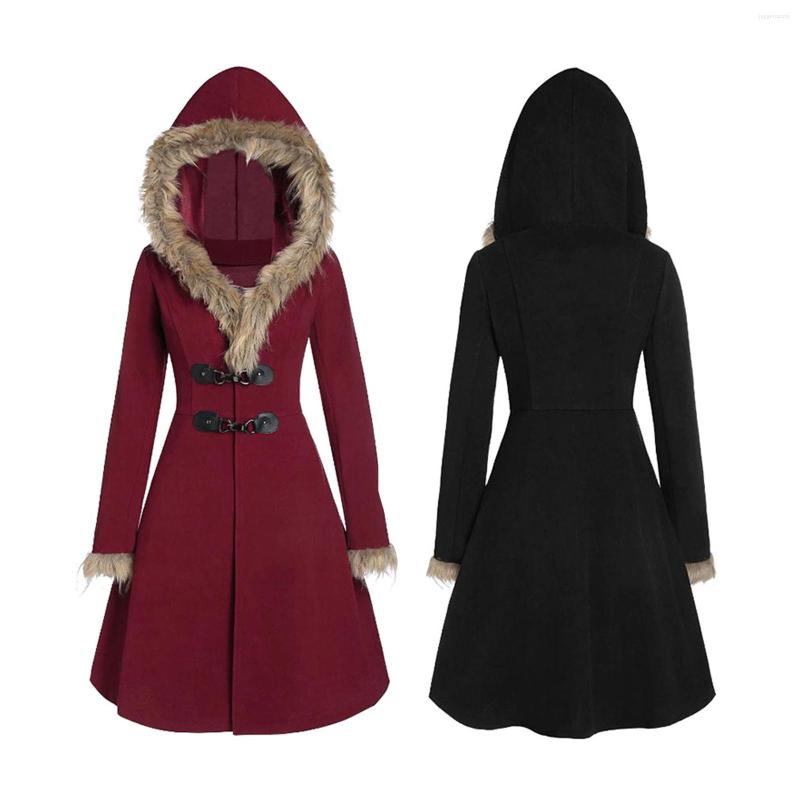 Women' Jackets Hirigin Fashion Women Long Warm Jacket Sleeve Hooded Faux Fur Elegant Casual Winter Ladies Tops Outwear
Women' Jackets Hirigin Fashion Women Long Warm Jacket Sleeve Hooded Faux Fur Elegant Casual Winter Ladies Tops Outwear