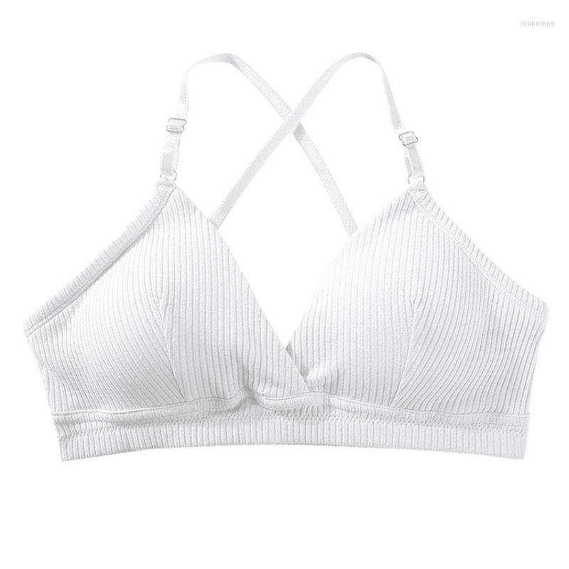 Bustiers & Corsets Y166 Women Girls Thread Ribbed Cotton Bra Thin Seamless Wire Free Bralette Cross Strappy Backless Sexy Underwear Top, Green
Bustiers & Corsets Y166 Women Girls Thread Ribbed Cotton Bra Thin Seamless Wire Free Bralette Cross Strappy Backless Sexy Underwear Top, Green
