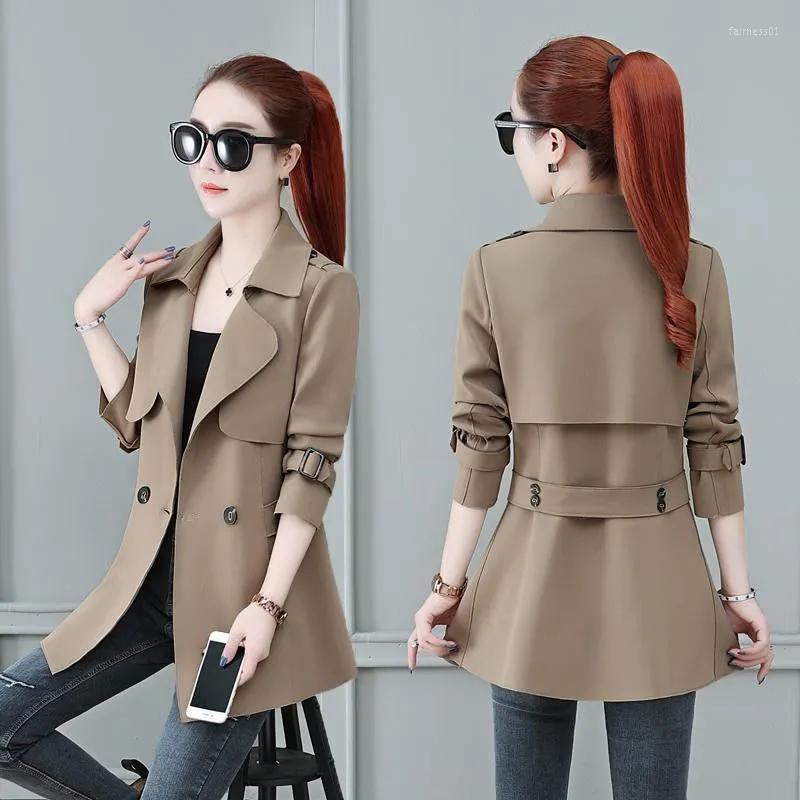 Women's Trench Coats Mid-Length Women's Windbreaker Jacket 2022 Foreign Style Coat Spring And Autumn Suit Collar Female L146, Pink
Women's Trench Coats Mid-Length Women's Windbreaker Jacket 2022 Foreign Style Coat Spring And Autumn Suit Collar Female L146, Pink