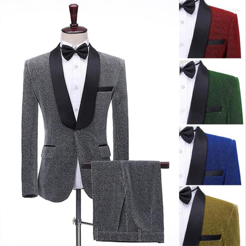 Men's Suits Color Bright Silk Suit Mens Male Host Green Fruit Collar Singer Stage Costume Studio Bar Wedding Dress Ropa Hombre Traje
Men's Suits Color Bright Silk Suit Mens Male Host Green Fruit Collar Singer Stage Costume Studio Bar Wedding Dress Ropa Hombre Traje