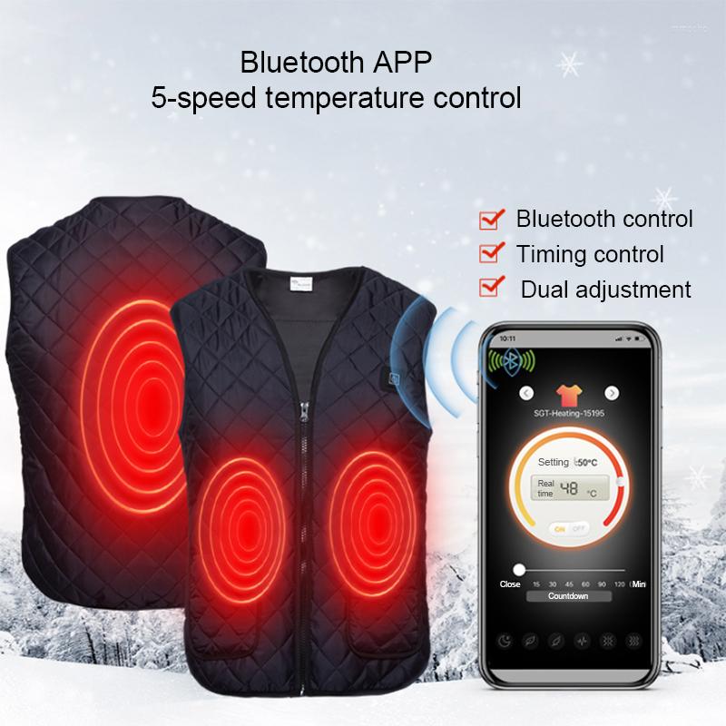 Men' Vests Bluetooth Winter Smart Heating Cotton Vest USB Infrared Electric Women Outdoor Flexible Thermal Warm Jacket, Picture shown
Men' Vests Bluetooth Winter Smart Heating Cotton Vest USB Infrared Electric Women Outdoor Flexible Thermal Warm Jacket, Picture shown