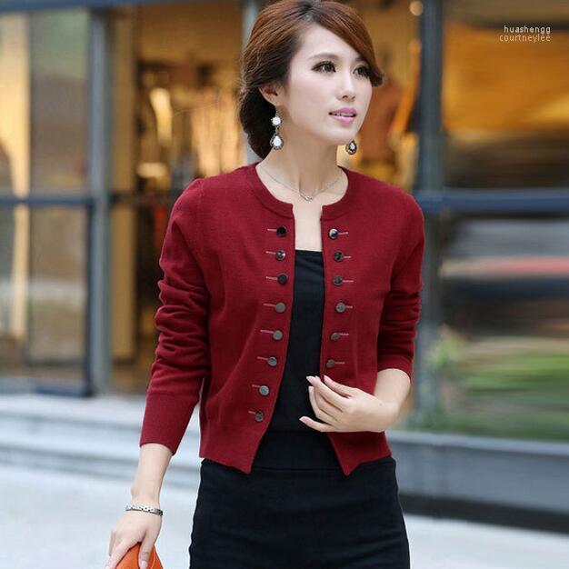 Women' Sweaters Women' 2022 Double-breasted Cashmere Sweater Solid Color Knitted Small Jacket Round Neck Cardigan Short Section DF202, Black
Women' Sweaters Women' 2022 Double-breasted Cashmere Sweater Solid Color Knitted Small Jacket Round Neck Cardigan Short Section DF202, Black