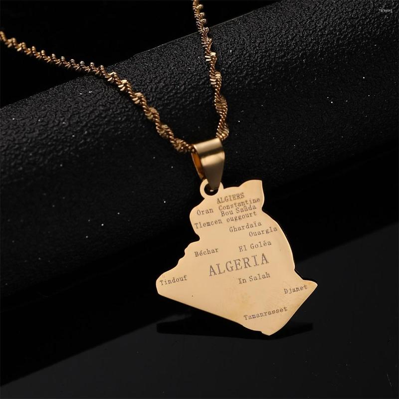 Pendant Necklaces Algeria Map Necklace For Women Algerian Country City Name Chain Jewelry
Pendant Necklaces Algeria Map Necklace For Women Algerian Country City Name Chain Jewelry