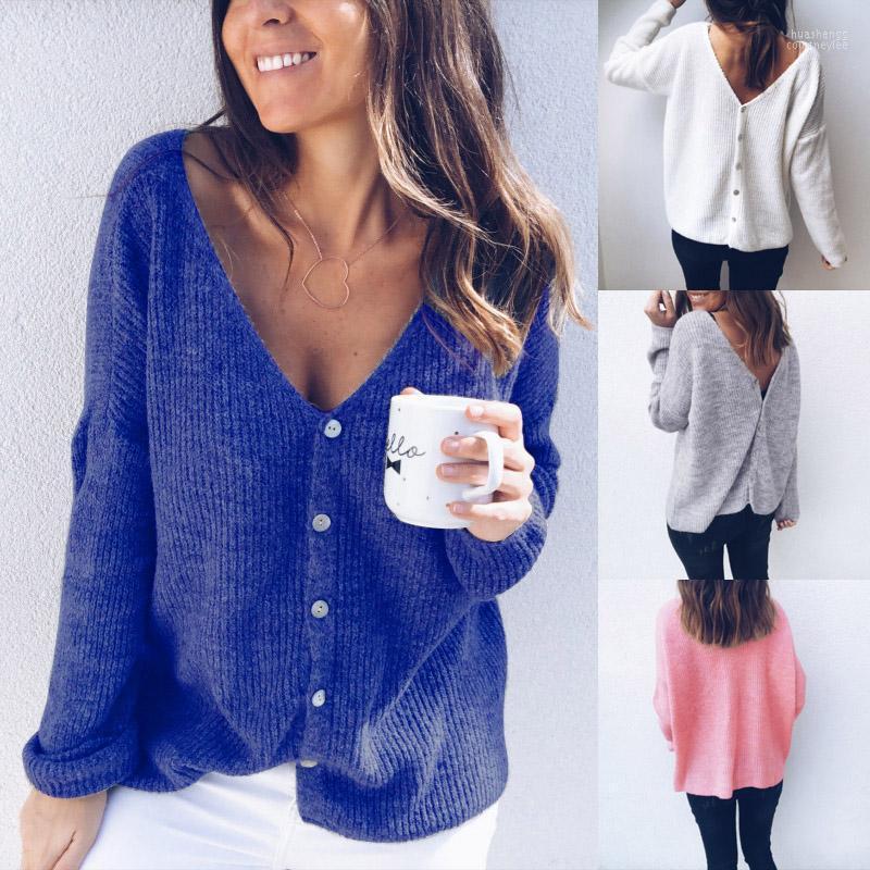 Women' Sweaters Women' THEFOUND Casual Women Ladies Solid Long Sleeve Button Top Chunky Fleece Fur Knitted Cardigan Coat, Blue
Women' Sweaters Women' THEFOUND Casual Women Ladies Solid Long Sleeve Button Top Chunky Fleece Fur Knitted Cardigan Coat, Blue