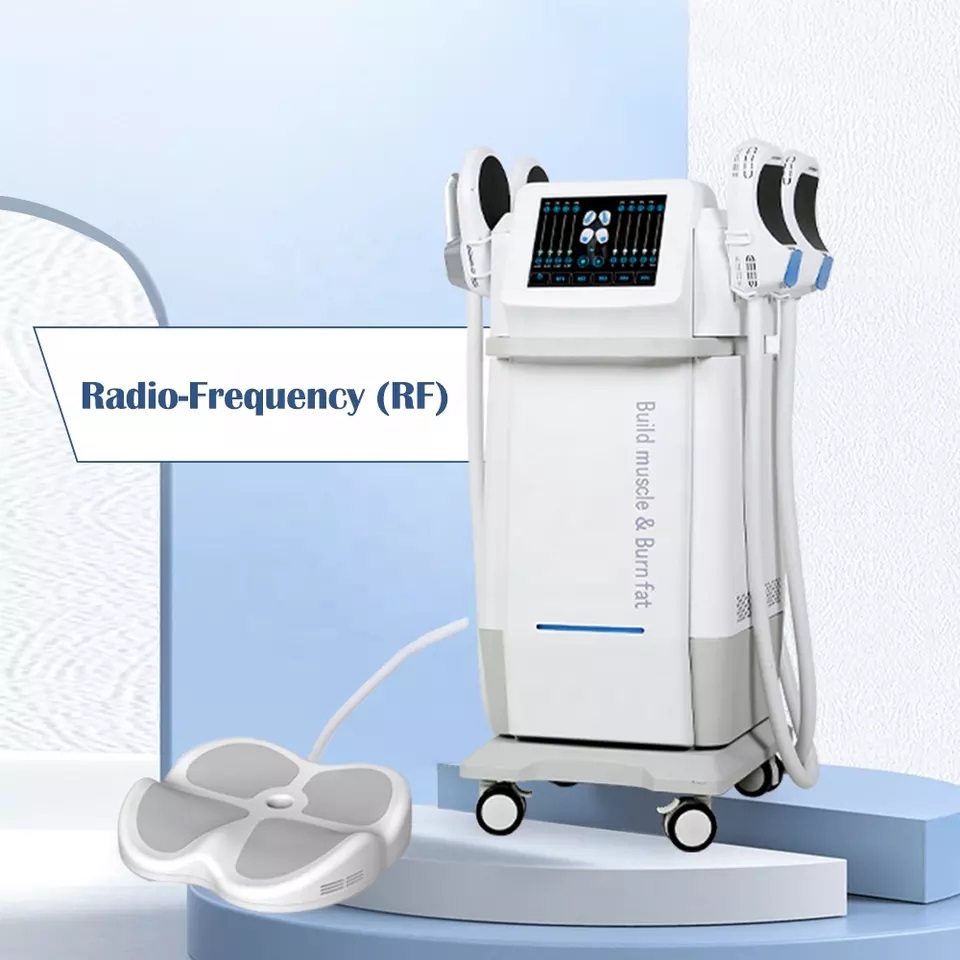 Emslim RF Slimming Machine Fat Removal Abdominal Muscle Trainer 4 Handles HI-EMT 13 Tesla Radio Frequency Equipment For Cellulite Loss Muscle Building Butt Lifting
Emslim RF Slimming Machine Fat Removal Abdominal Muscle Trainer 4 Handles HI-EMT 13 Tesla Radio Frequency Equipment For Cellulite Loss Muscle Building Butt Lifting