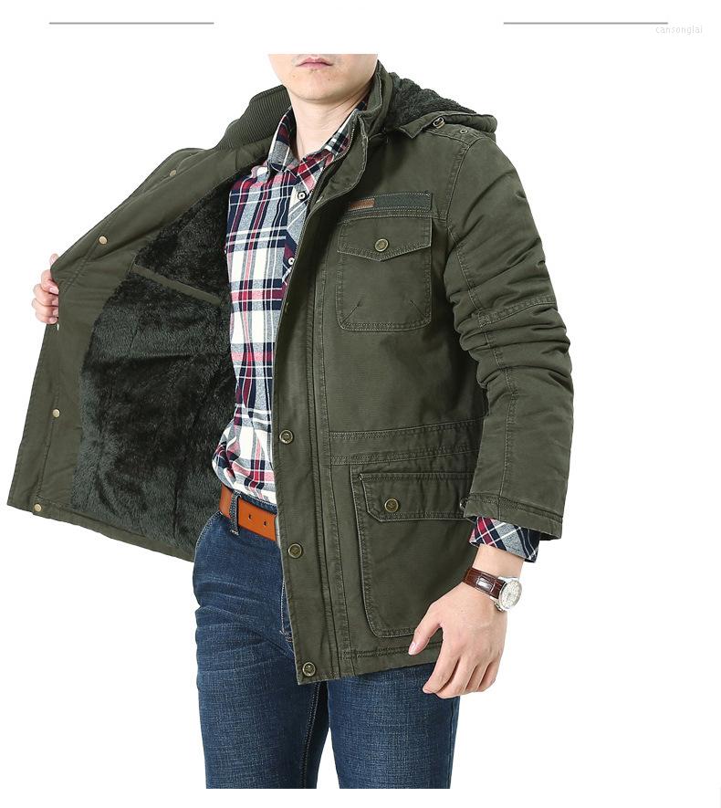 Men's Down Brand Thick Winter Parkas Men Plus Size -8XL Cotton Warm Military Jacket Casual Multi-Pocket Fleece Coats, Black
Men's Down Brand Thick Winter Parkas Men Plus Size -8XL Cotton Warm Military Jacket Casual Multi-Pocket Fleece Coats, Black