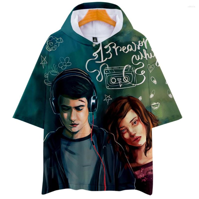Men's T Shirts Printed 13 Reasons Why T-Shirt Hoodies Sweatshirts Casual Trendy Streetwear Shirt Women/Men Short Sleeve Hooded, Yh09-1
Men's T Shirts Printed 13 Reasons Why T-Shirt Hoodies Sweatshirts Casual Trendy Streetwear Shirt Women/Men Short Sleeve Hooded, Yh09-1