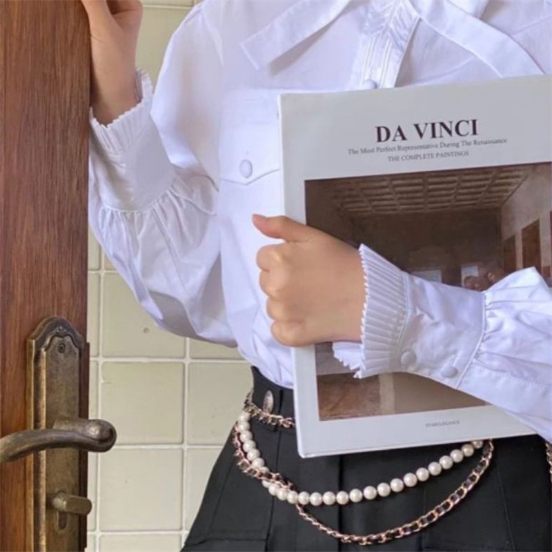 Fashion Luxury Brand Waist Chain Belt Designer Classic Letter C Golden Pearl Flowers Waist Chains Belts For Women Wedding Party Dress Gifts
Fashion Luxury Brand Waist Chain Belt Designer Classic Letter C Golden Pearl Flowers Waist Chains Belts For Women Wedding Party Dress Gifts