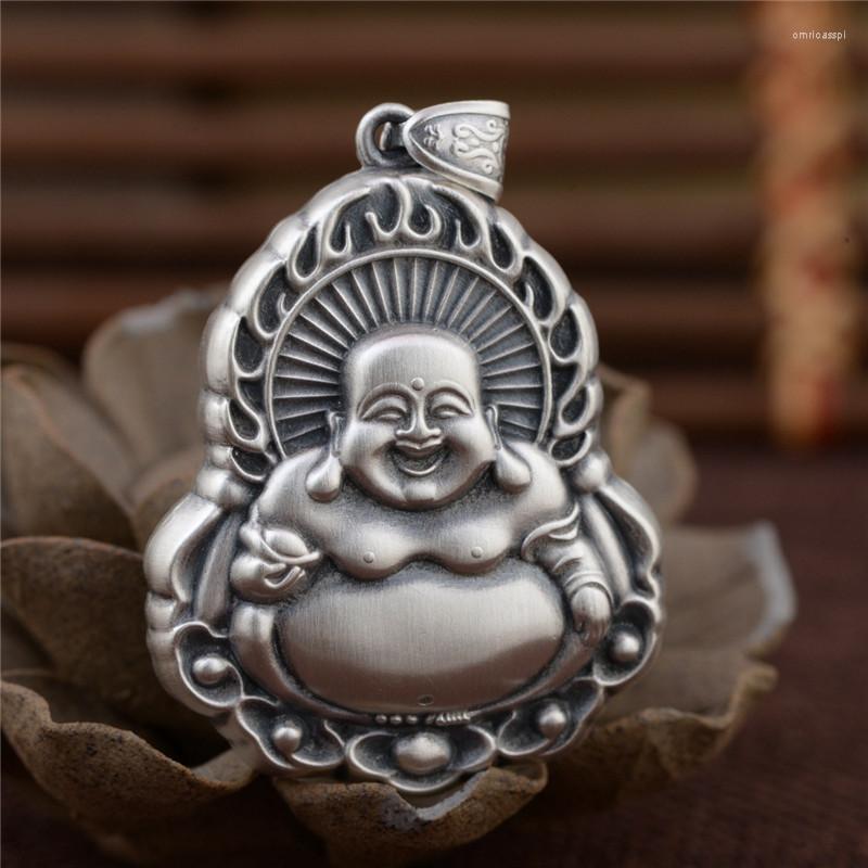 Pendant Necklaces LYBUY Real 925 Sterling Silver Jewelry Buddhistic Buddha Pendants For Men Women Accessories Gifts
Pendant Necklaces LYBUY Real 925 Sterling Silver Jewelry Buddhistic Buddha Pendants For Men Women Accessories Gifts