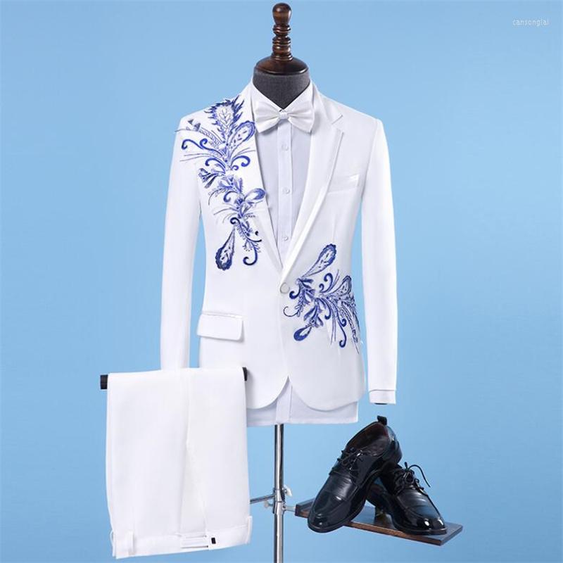 Men' Suits Blazer Men White Singer Latest Coat Pant Designs Marriage Suit Costume Homme Terno Masculino Trouser Wedding For Men
Men' Suits Blazer Men White Singer Latest Coat Pant Designs Marriage Suit Costume Homme Terno Masculino Trouser Wedding For Men