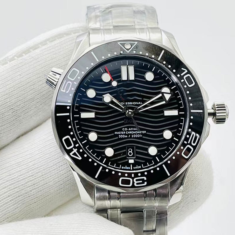 Mens Fashion Watch Clear Case Back 42mm Sapphire Mirror Automatic Mechanical Outdoor sport Watch Black Dial Stainless Steel 300 watches Screw, Blue
Mens Fashion Watch Clear Case Back 42mm Sapphire Mirror Automatic Mechanical Outdoor sport Watch Black Dial Stainless Steel 300 watches Screw, Blue