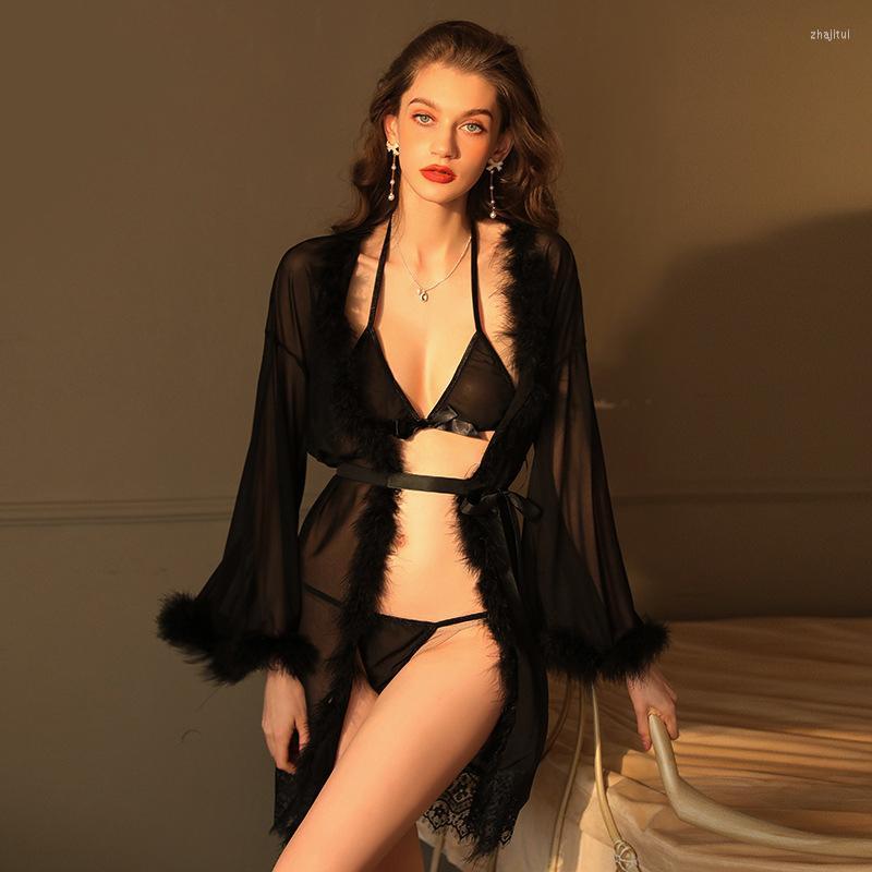 Women' Sleepwear Women' Satin Sexy Robe Women Lace Kimono Summer Lingerie Night Dress Silk Bathrobe Female Bride Bridesmaid Robes, Black
Women' Sleepwear Women' Satin Sexy Robe Women Lace Kimono Summer Lingerie Night Dress Silk Bathrobe Female Bride Bridesmaid Robes, Black