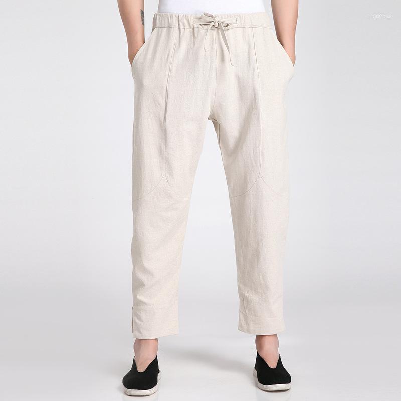 Men's Pants Chinese Men's Cotton Linen 2022 Elastic Waist Leisure Wu Shu Trousers Pantalones L XL XXL XXXL WNS031805, Black
Men's Pants Chinese Men's Cotton Linen 2022 Elastic Waist Leisure Wu Shu Trousers Pantalones L XL XXL XXXL WNS031805, Black