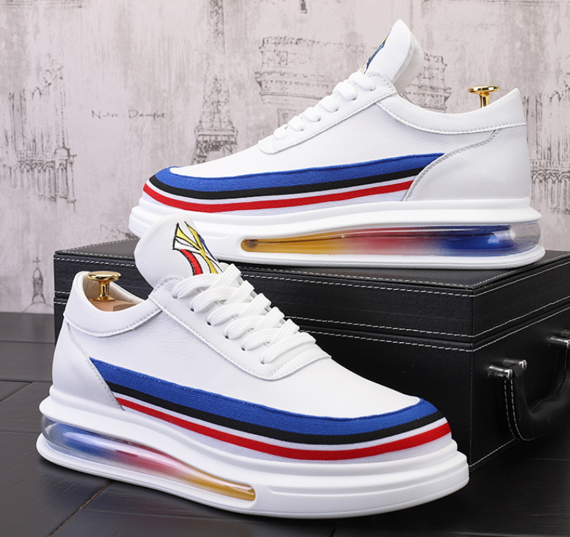 Air Cushion Board Shoe Male Fashion Sneakers Men's Air Casual Shoes For Men Comfortable Solid Color Designer Outdoor Breath
Air Cushion Board Shoe Male Fashion Sneakers Men's Air Casual Shoes For Men Comfortable Solid Color Designer Outdoor Breath