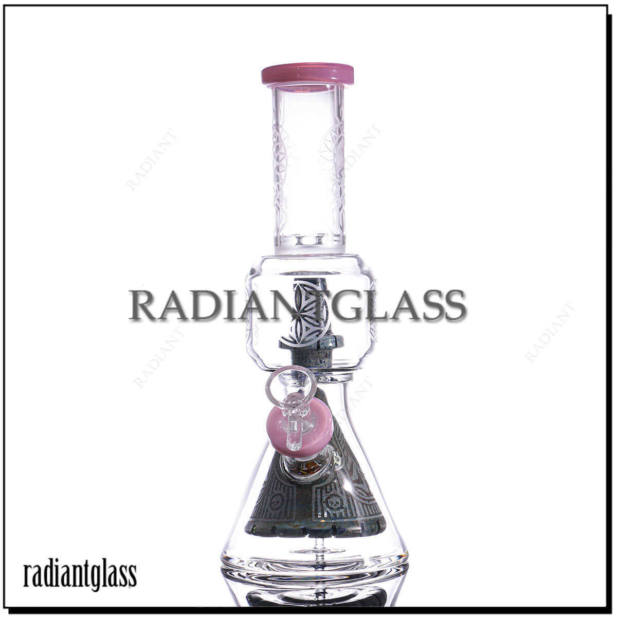Hookahs Pyramid Core Perc Frosted Glass Bong Heavy Water Beaker Bong With 18mm Male Bowl Accessories
Hookahs Pyramid Core Perc Frosted Glass Bong Heavy Water Beaker Bong With 18mm Male Bowl Accessories