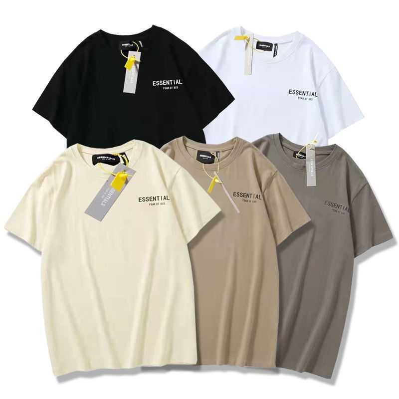 Tees Mens Womens Designers T Shirts Essentialss Summer New Fear God Fashion Label Main Line Double Thread Short Sleeve T-shirt Polos High Quality Clothes, Complete three standards of white
Tees Mens Womens Designers T Shirts Essentialss Summer New Fear God Fashion Label Main Line Double Thread Short Sleeve T-shirt Polos High Quality Clothes, Complete three standards of white