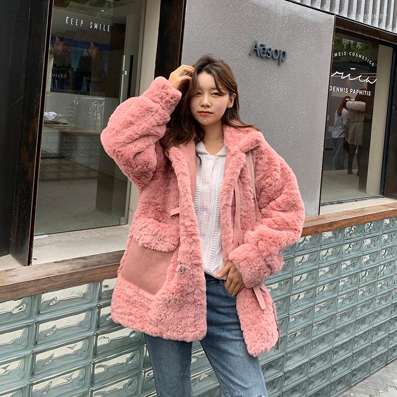 Women' Fur Women Long Sleeve Faux Coat Autumn Winter Stand Collar Solid Soft Loose Jacket Elegant Thick Warm Outwear N229, Pink
Women' Fur Women Long Sleeve Faux Coat Autumn Winter Stand Collar Solid Soft Loose Jacket Elegant Thick Warm Outwear N229, Pink