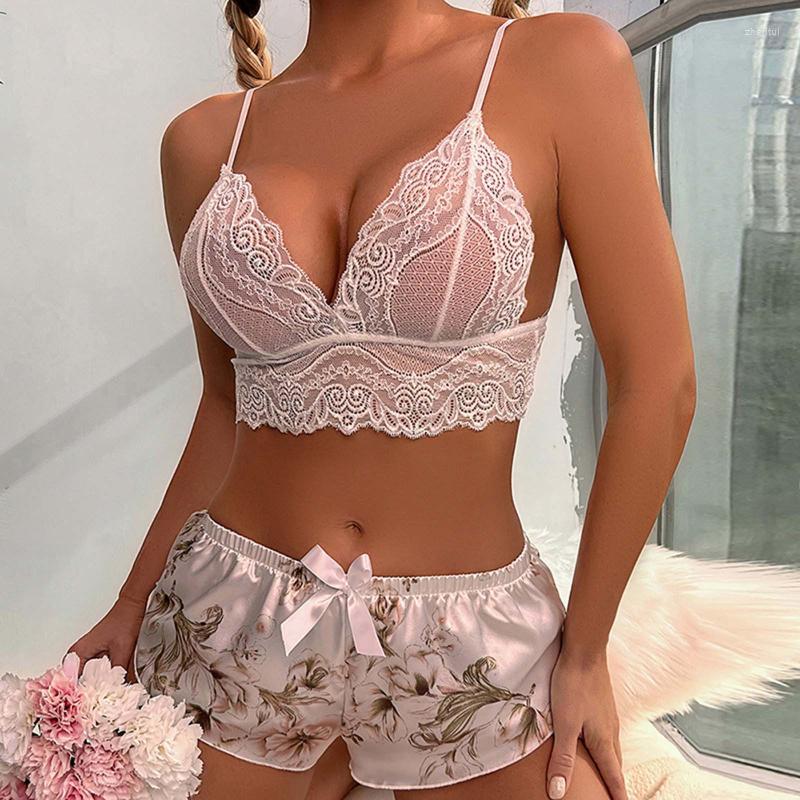 Women's Sleepwear Women's Womens Lingerie Sets With Robes Sexy Bra Case For Travel Corset Women Jeweled ButtWomen's, White 
Women's Sleepwear Women's Womens Lingerie Sets With Robes Sexy Bra Case For Travel Corset Women Jeweled ButtWomen's, White