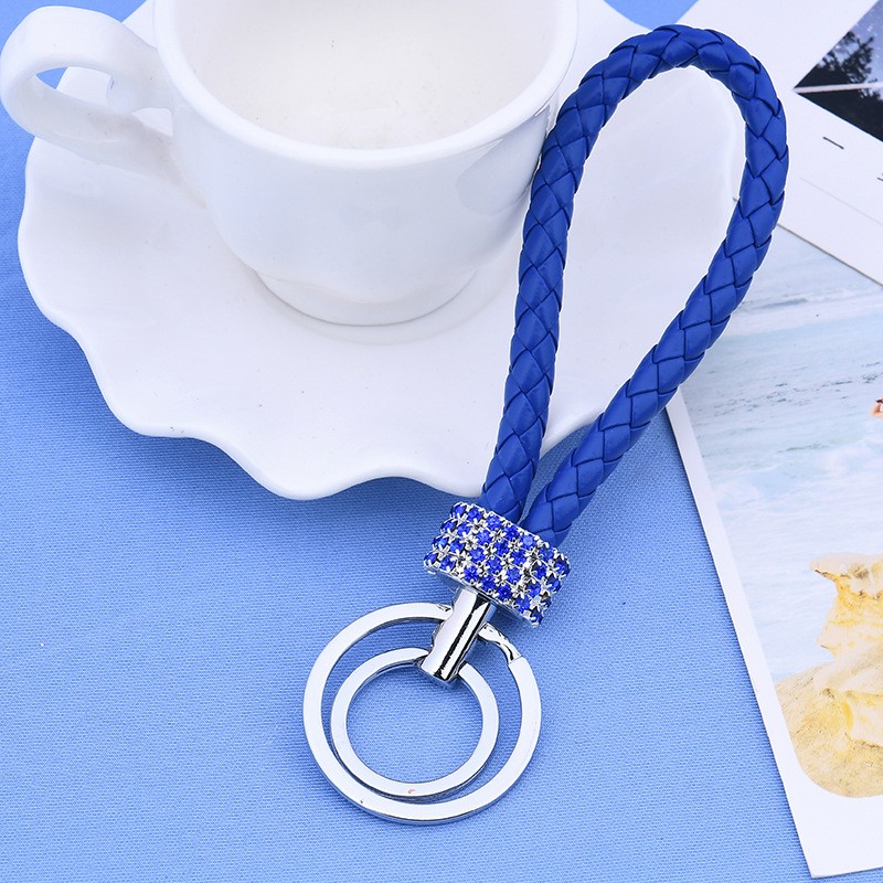 2022 Keychains Diamond encrusted leather rope flash drill creative car bag key chain fashionable birthday gift accessories painting metal fittings
2022 Keychains Diamond encrusted leather rope flash drill creative car bag key chain fashionable birthday gift accessories painting metal fittings