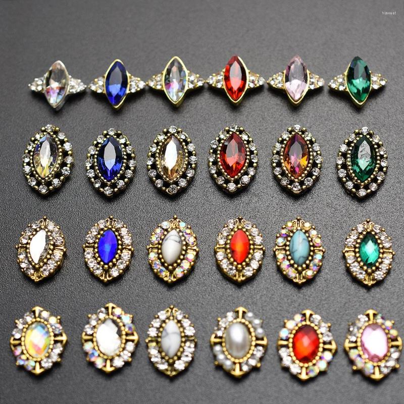 Nail Art Decorations 10 Pcs/Lot Ancient Gold Crystal Marquise Studs Nails 3D Horse Eye Design Rhinestones Strass Supplies Charms
Nail Art Decorations 10 Pcs/Lot Ancient Gold Crystal Marquise Studs Nails 3D Horse Eye Design Rhinestones Strass Supplies Charms