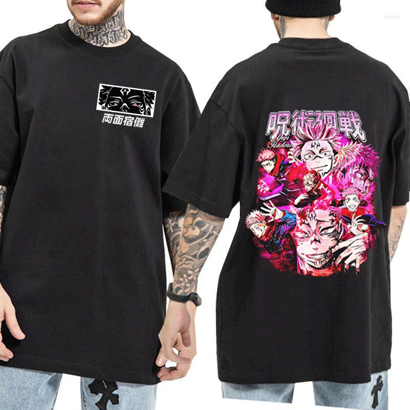 Men' T Shirts Anime Jujutsu Kaisen Men Women Oversized Short Sleeves T-Shirt Gothic Yuuji Itadori Sukuna Ryoumen Cartoon Summer Tshirts, Bk-jujutsu578b-j533
Men' T Shirts Anime Jujutsu Kaisen Men Women Oversized Short Sleeves T-Shirt Gothic Yuuji Itadori Sukuna Ryoumen Cartoon Summer Tshirts, Bk-jujutsu578b-j533