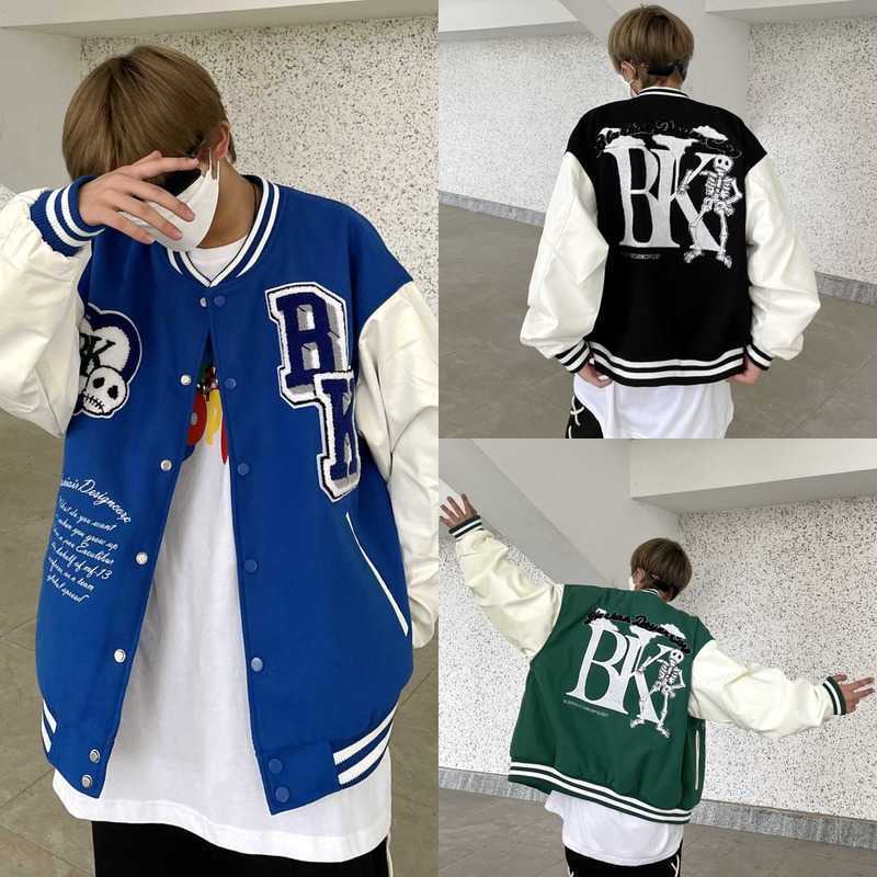 2022 Fashion Designer Mens Jacket BlueTide Baseball Varsity Lettermen Man Jacket Plus Size Coat Women's Spring Autumn Loose Embroidered Couple Outwear Sports, Black
2022 Fashion Designer Mens Jacket BlueTide Baseball Varsity Lettermen Man Jacket Plus Size Coat Women's Spring Autumn Loose Embroidered Couple Outwear Sports, Black