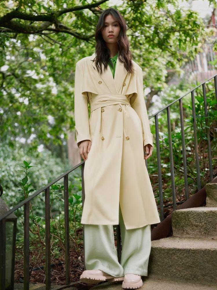 Women's Trench Coats ZAA Autumn 2022 Ladies Fashion Retro Casual Lapel Double-breasted Belt Decoration Chic PU Faux Leather Long Coat, As shown
Women's Trench Coats ZAA Autumn 2022 Ladies Fashion Retro Casual Lapel Double-breasted Belt Decoration Chic PU Faux Leather Long Coat, As shown