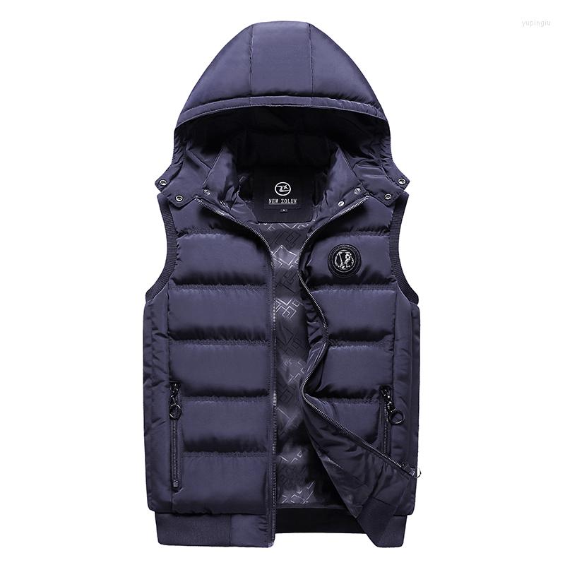 Men's Vests Men's Winter Cotton Clothing Fashion Urban Hooded Cardigan Stand-up Collar Casual Jacket Youth Classic Soft Warm Vest, Black
Men's Vests Men's Winter Cotton Clothing Fashion Urban Hooded Cardigan Stand-up Collar Casual Jacket Youth Classic Soft Warm Vest, Black