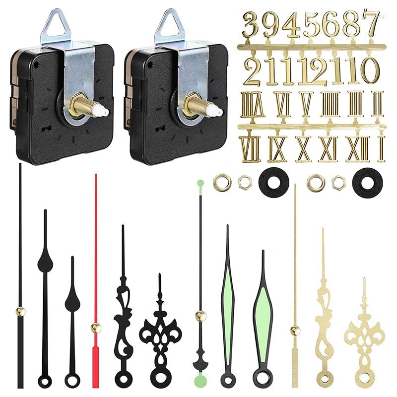 Watch Repair Kits 2Pcs Quartz DIY Wall Clock Movement Mechanism Numerals Kit With 4 Pack Hands For Replacement
Watch Repair Kits 2Pcs Quartz DIY Wall Clock Movement Mechanism Numerals Kit With 4 Pack Hands For Replacement