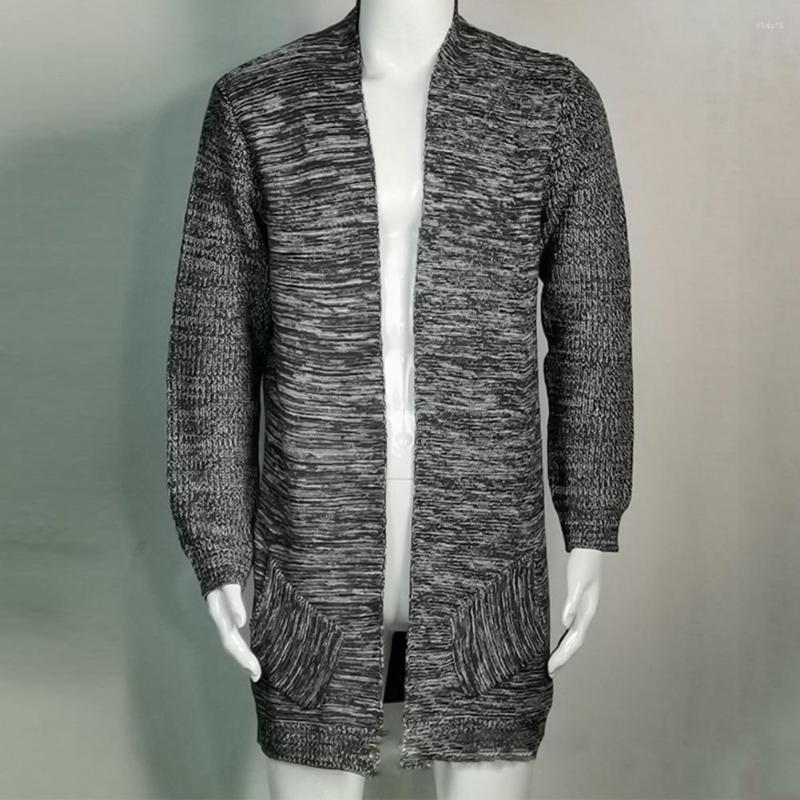 Men' Trench Coats Cardigan Sweater Medium Length Autumn Winter Streetwear Loose Knitting Men Coat For Daily Wear, Black
Men' Trench Coats Cardigan Sweater Medium Length Autumn Winter Streetwear Loose Knitting Men Coat For Daily Wear, Black
