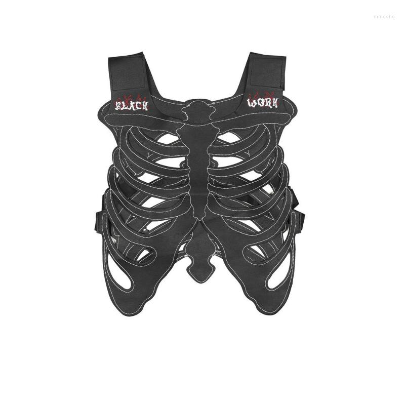 Men's Vests Punk Fashion Skeleton Vest Men's Adjustable Women 2022 Detachable Hip Hop Rock Waistcoat Techwear Unisex, Black
Men's Vests Punk Fashion Skeleton Vest Men's Adjustable Women 2022 Detachable Hip Hop Rock Waistcoat Techwear Unisex, Black