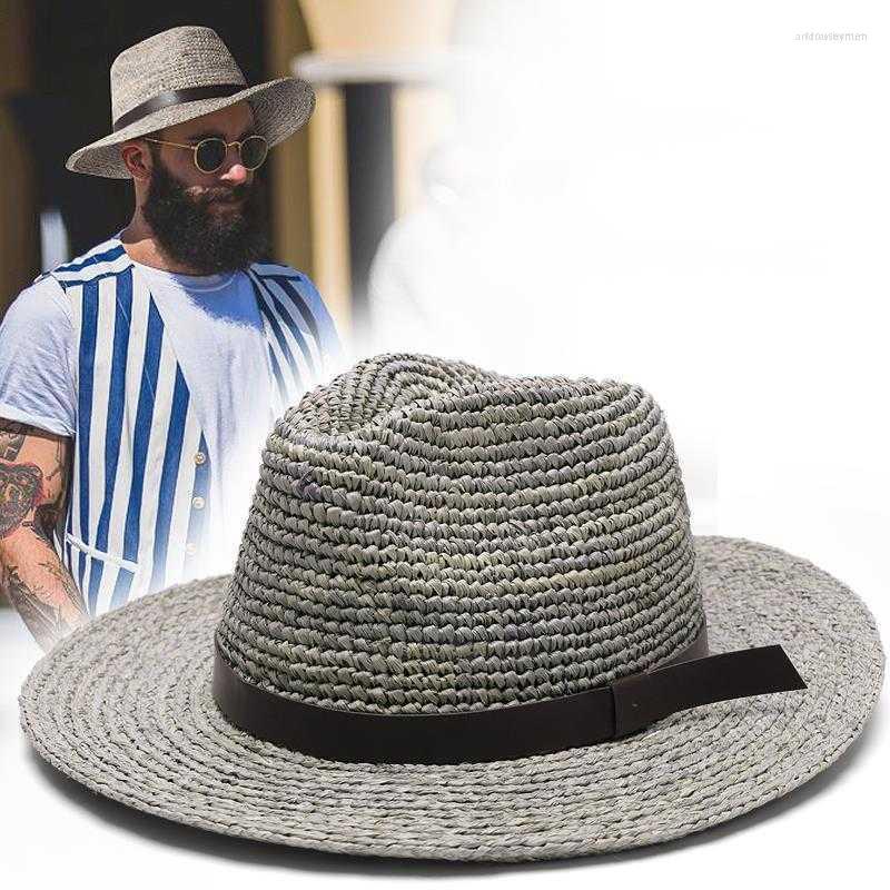 Berets Large Size Panama Hat Big Bone Men Women Beach Wide Brim Fedora Cap High Quality Plus Raffia Straw Hats 57cm 59cm 61cm 63cmBerets, Grey
Berets Large Size Panama Hat Big Bone Men Women Beach Wide Brim Fedora Cap High Quality Plus Raffia Straw Hats 57cm 59cm 61cm 63cmBerets, Grey