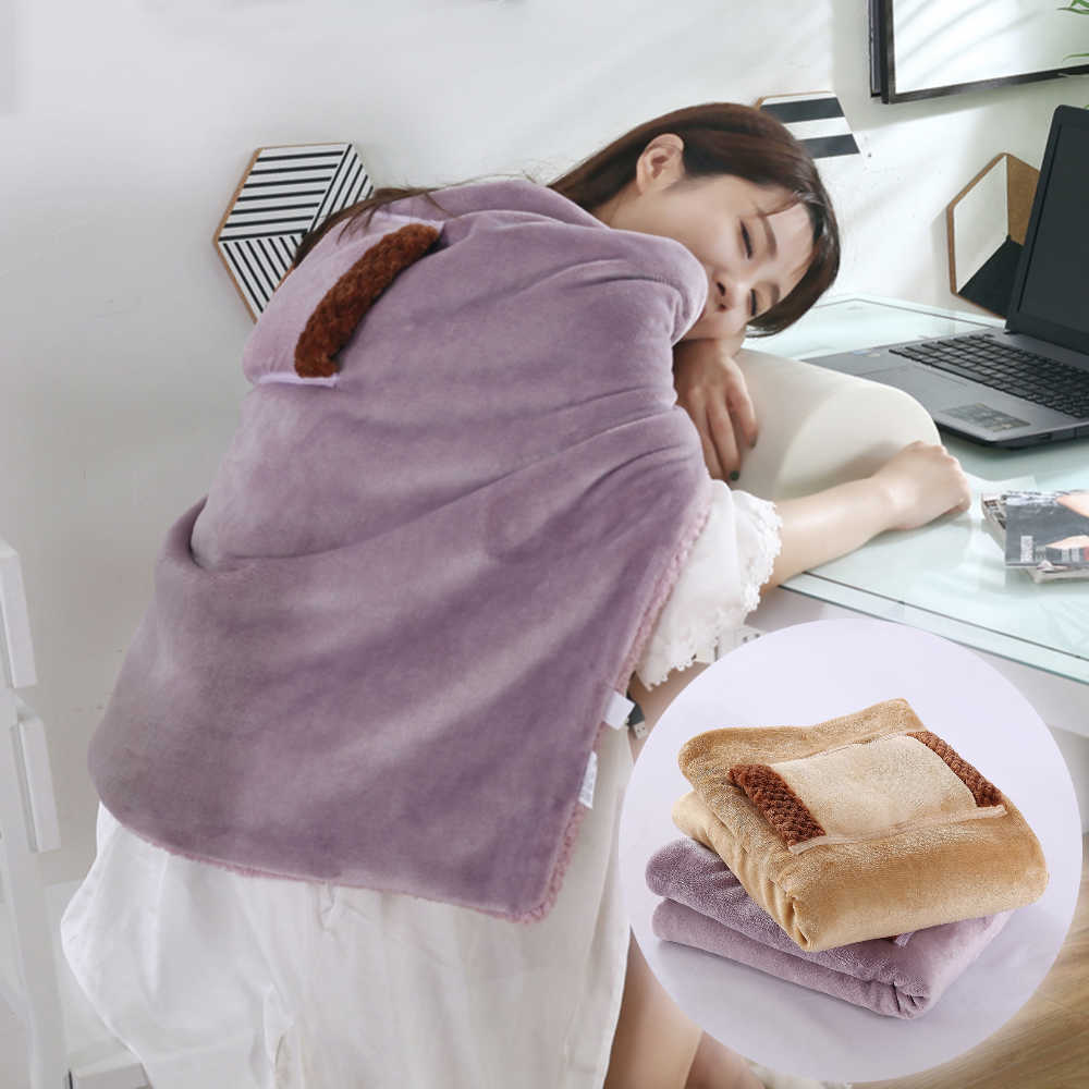 Blankets Blankets USB 5V Heating Blanket Warm Heater Washable Electric Heated Cape with Pocket Portable Winter Body Warmer Home 1008
Blankets Blankets USB 5V Heating Blanket Warm Heater Washable Electric Heated Cape with Pocket Portable Winter Body Warmer Home 1008