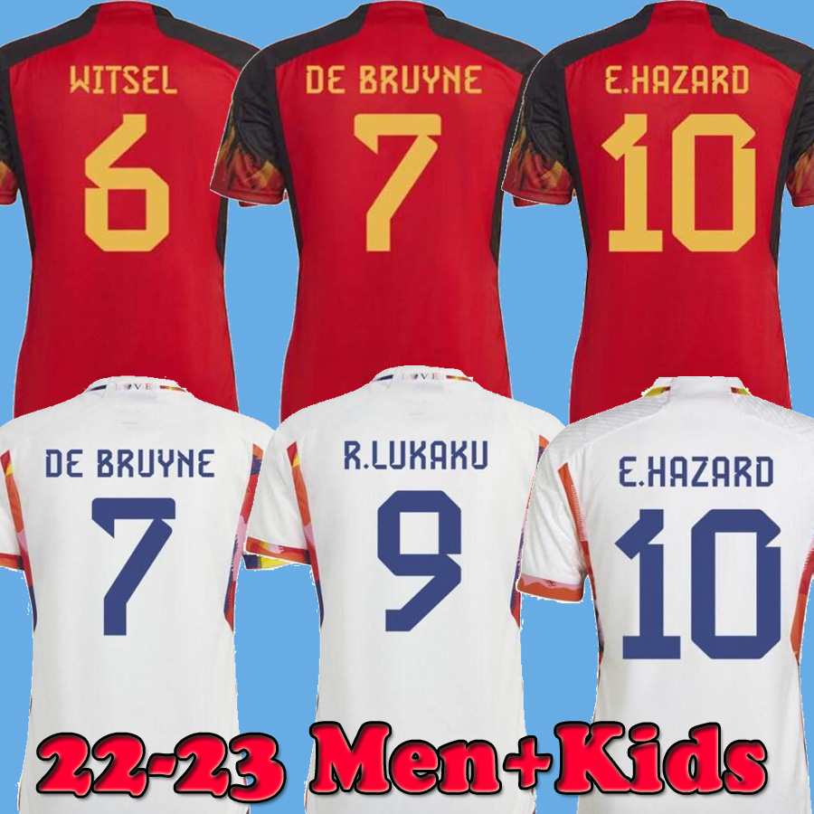 2022 Belgium soccer jerseys Home Away De Bruyne LUKAKU 22 23 football shirt HAZARD BATSHUAYI Camiseta futbol KOMPANY DEMBELE maillot 2023, Kids 22 23 home
2022 Belgium soccer jerseys Home Away De Bruyne LUKAKU 22 23 football shirt HAZARD BATSHUAYI Camiseta futbol KOMPANY DEMBELE maillot 2023, Kids 22 23 home