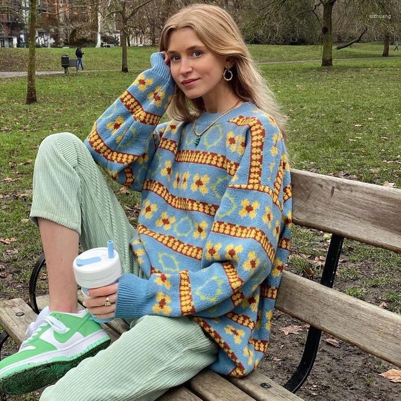 Women's Sweaters Blue Oversized Sweater Women O Neck Casual Pullover Loose Floral Top 90s Fashion Knitted Vintage Winter Streetwear 2022, Green
Women's Sweaters Blue Oversized Sweater Women O Neck Casual Pullover Loose Floral Top 90s Fashion Knitted Vintage Winter Streetwear 2022, Green