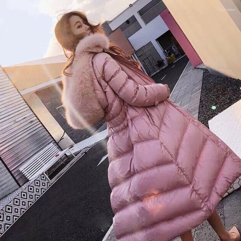 Women' Down Winter Warm Duck DownFox Fur Collar Coat Women' Jacket Hooded Cocoon Style Thick Parkas, Beige
Women' Down Winter Warm Duck DownFox Fur Collar Coat Women' Jacket Hooded Cocoon Style Thick Parkas, Beige