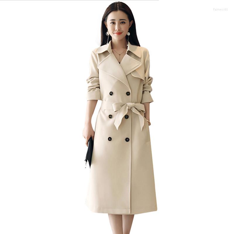 Women's Trench Coats Spring Autumn Fashion Women Double Breasted Coat Casual Long Overcoat Female Windbreaker High Quality Solid A635, Cream color
Women's Trench Coats Spring Autumn Fashion Women Double Breasted Coat Casual Long Overcoat Female Windbreaker High Quality Solid A635, Cream color