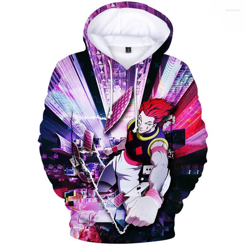 Men's Hoodies 3D Hoodie Hisoka Men Sweatshirts Women Fashion Anime Hip Hop Coats Casual Boys Tops X Pullovers
Men's Hoodies 3D Hoodie Hisoka Men Sweatshirts Women Fashion Anime Hip Hop Coats Casual Boys Tops X Pullovers