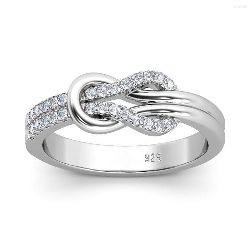 Cluster Rings Trend Moissanite Stone Bowknot Ring For Women Solid Sterling Silver 925 Delicate Wedding Jewelry Gift Art Deco High Quality
Cluster Rings Trend Moissanite Stone Bowknot Ring For Women Solid Sterling Silver 925 Delicate Wedding Jewelry Gift Art Deco High Quality