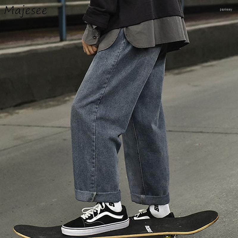 Men's Jeans Men Ankle-length Harajuku Retro All-match Streetwear Chic High Street Loose Leisure Wide Leg Plus Size S-3XL Teen Hipsters, Blue
Men's Jeans Men Ankle-length Harajuku Retro All-match Streetwear Chic High Street Loose Leisure Wide Leg Plus Size S-3XL Teen Hipsters, Blue