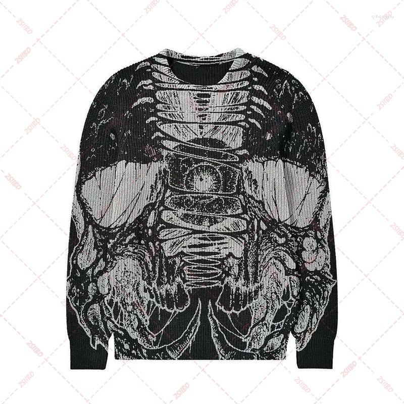 Men's Sweaters Hip Hop Knitted Men's Sweater Printed Streetwear Harajuku Autumn Winter Oversized Casual Pullover Gothic Y2K, Red
Men's Sweaters Hip Hop Knitted Men's Sweater Printed Streetwear Harajuku Autumn Winter Oversized Casual Pullover Gothic Y2K, Red