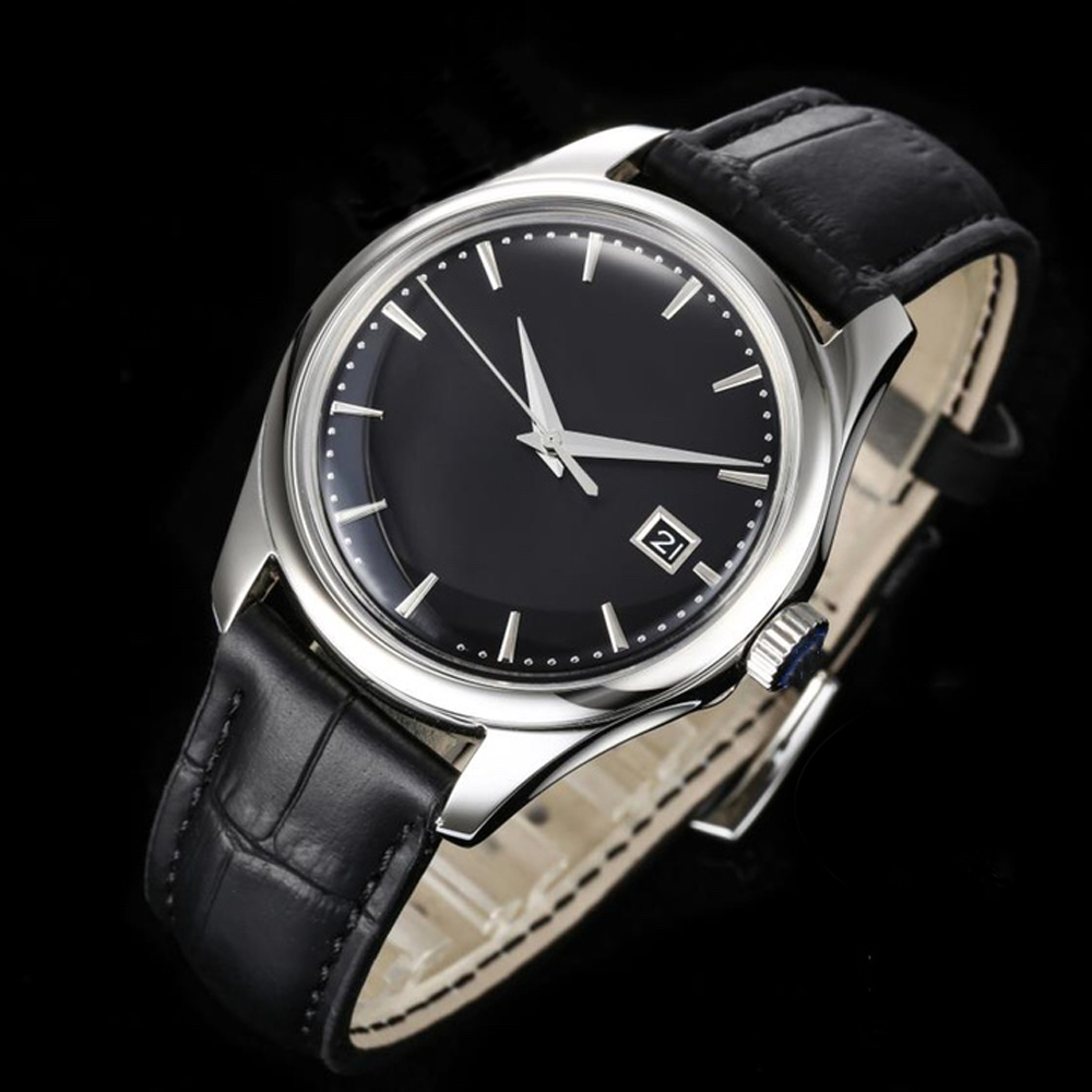 Mens Wrist Watches Gentleman Classic Cow Leather Band 39mm Slightly convex Blue Treasure WristWatches Mirror Dust proof Design Mechanical Watches Orologi di lusso, Color 1
Mens Wrist Watches Gentleman Classic Cow Leather Band 39mm Slightly convex Blue Treasure WristWatches Mirror Dust proof Design Mechanical Watches Orologi di lusso, Color 1