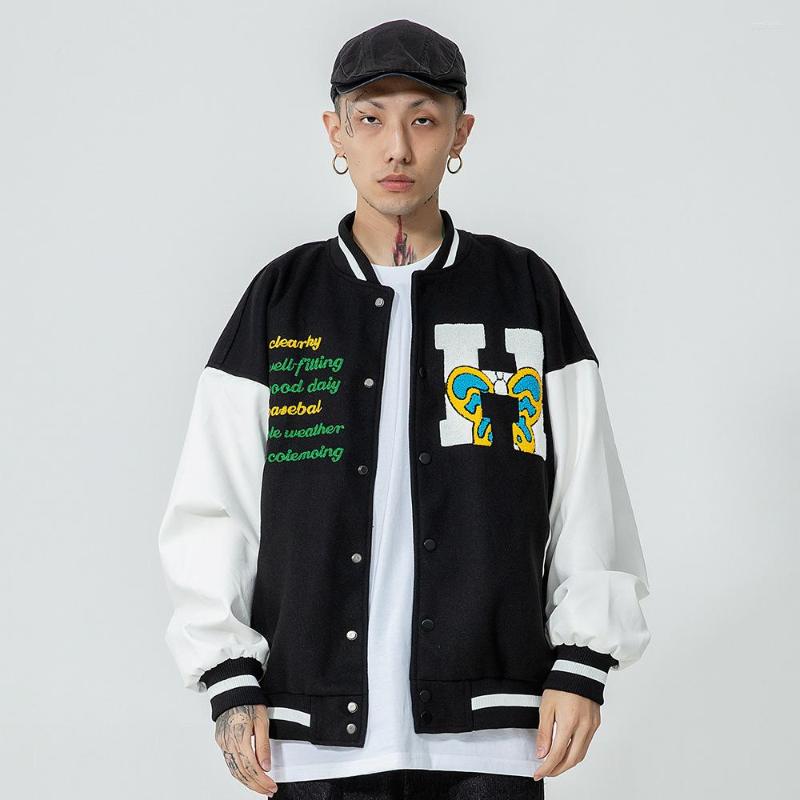 Men's Jackets Spring Autumn Baseball Jacket Men Hip Hop Harajuku Embroidery Big Letter B H Streetwear Casual Cotton College Patchwork
Men's Jackets Spring Autumn Baseball Jacket Men Hip Hop Harajuku Embroidery Big Letter B H Streetwear Casual Cotton College Patchwork
